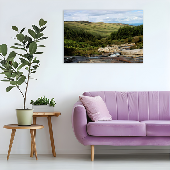 Canvas Art. Scottish Landscapes & Riverscapes. North Glen Sannox. Isle of Arran. Scotland.