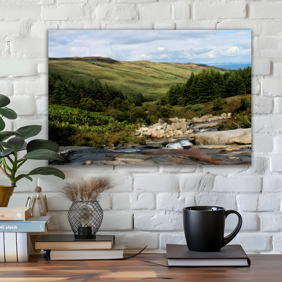 Canvas Art. Scottish Landscapes & Riverscapes. North Glen Sannox. Isle of Arran. Scotland.