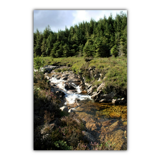 Canvas Art. Scottish Landscapes & Riverscapes. North Glen Sannox. Isle of Arran. Scotland.