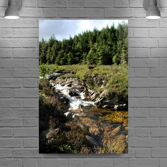 Canvas Art. Scottish Landscapes & Riverscapes. North Glen Sannox. Isle of Arran. Scotland.