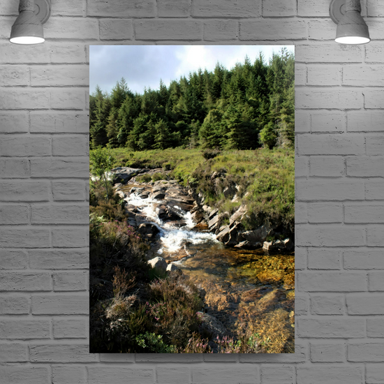 Canvas Art. Scottish Landscapes & Riverscapes. North Glen Sannox. Isle of Arran. Scotland.