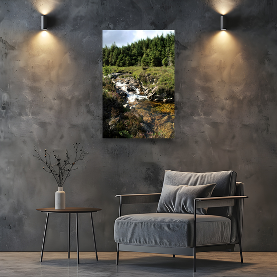 Canvas Art. Scottish Landscapes & Riverscapes. North Glen Sannox. Isle of Arran. Scotland.