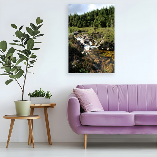 Canvas Art. Scottish Landscapes & Riverscapes. North Glen Sannox. Isle of Arran. Scotland.