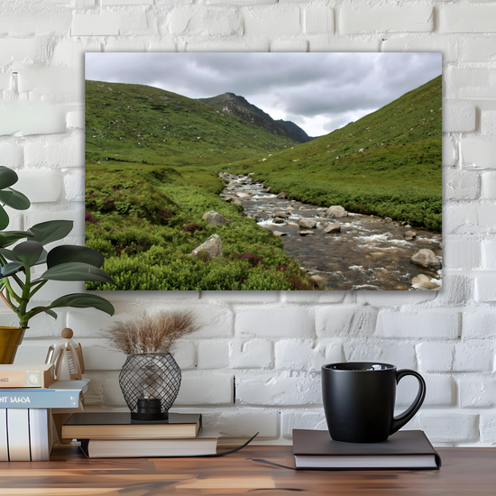 Canvas Art. Scottish Landscapes & Riverscapes. Glen Rosa Trail. Isle of Arran. Scotland.
