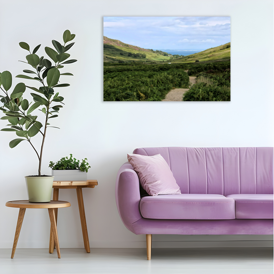 Canvas Art. Scottish Landscapes & Riverscapes. North Glen Sannox. Isle of Arran. Scotland.