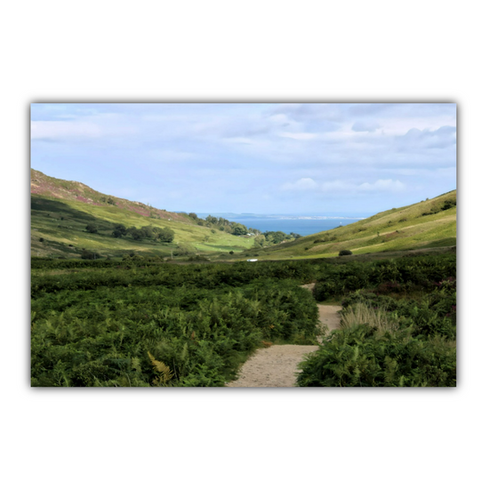 Canvas Art. Scottish Landscapes & Riverscapes. North Glen Sannox. Isle of Arran. Scotland.