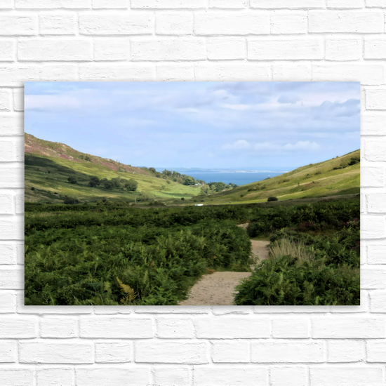 Canvas Art. Scottish Landscapes & Riverscapes. North Glen Sannox. Isle of Arran. Scotland.