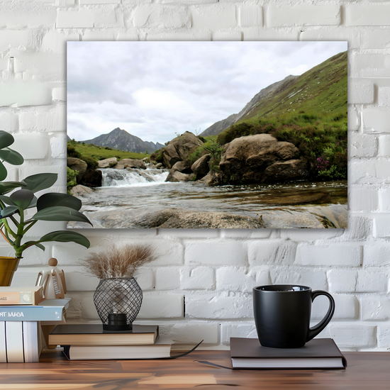 Canvas Art. Scottish Landscapes & Riverscapes. Glen Rosa Trail. Isle of Arran. Scotland.