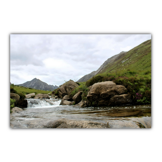 Canvas Art. Scottish Landscapes & Riverscapes. Glen Rosa Trail. Isle of Arran. Scotland.