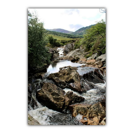 Canvas Art. Scottish Landscapes & Riverscapes. North Glen Sannox. Isle of Arran. Scotland.