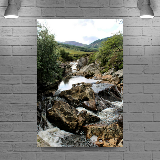 Canvas Art. Scottish Landscapes & Riverscapes. North Glen Sannox. Isle of Arran. Scotland.