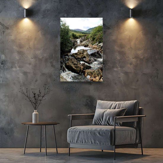Canvas Art. Scottish Landscapes & Riverscapes. North Glen Sannox. Isle of Arran. Scotland.