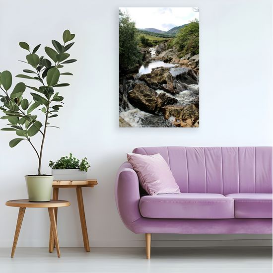 Canvas Art. Scottish Landscapes & Riverscapes. North Glen Sannox. Isle of Arran. Scotland.