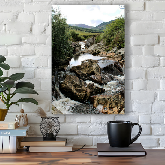Canvas Art. Scottish Landscapes & Riverscapes. North Glen Sannox. Isle of Arran. Scotland.