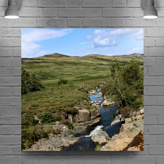 Canvas Art. Scottish Landscapes & Riverscapes. North Glen Sannox. Isle of Arran. Scotland.