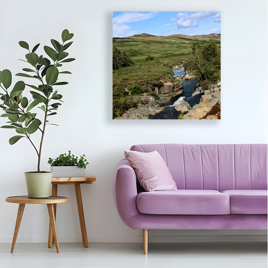 Canvas Art. Scottish Landscapes & Riverscapes. North Glen Sannox. Isle of Arran. Scotland.