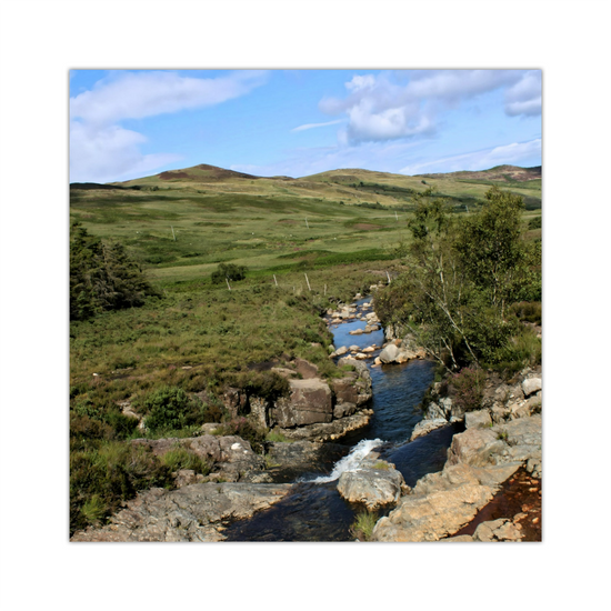 Canvas Art. Scottish Landscapes & Riverscapes. North Glen Sannox. Isle of Arran. Scotland.