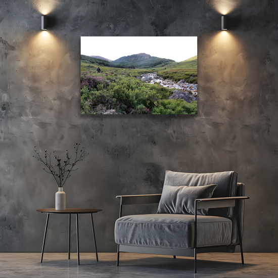 Canvas Art. Scottish Landscapes & Riverscapes. North Glen Sannox. Isle of Arran. Scotland.