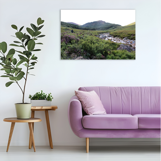 Canvas Art. Scottish Landscapes & Riverscapes. North Glen Sannox. Isle of Arran. Scotland.