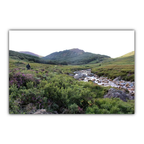 Canvas Art. Scottish Landscapes & Riverscapes. North Glen Sannox. Isle of Arran. Scotland.