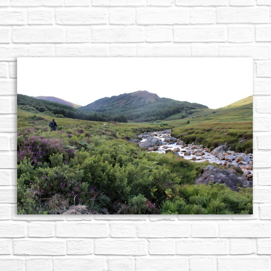 Canvas Art. Scottish Landscapes & Riverscapes. North Glen Sannox. Isle of Arran. Scotland.