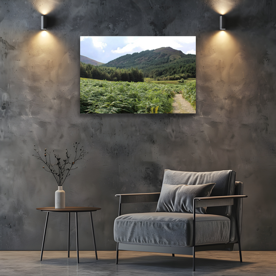 Canvas Art. Scottish Landscapes & Riverscapes. North Glen Sannox. Isle of Arran. Scotland.