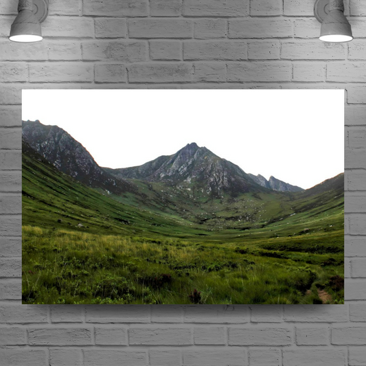 Canvas Art. Scottish Landscapes & Riverscapes. Glen Rosa Trail. Isle of Arran. Scotland.