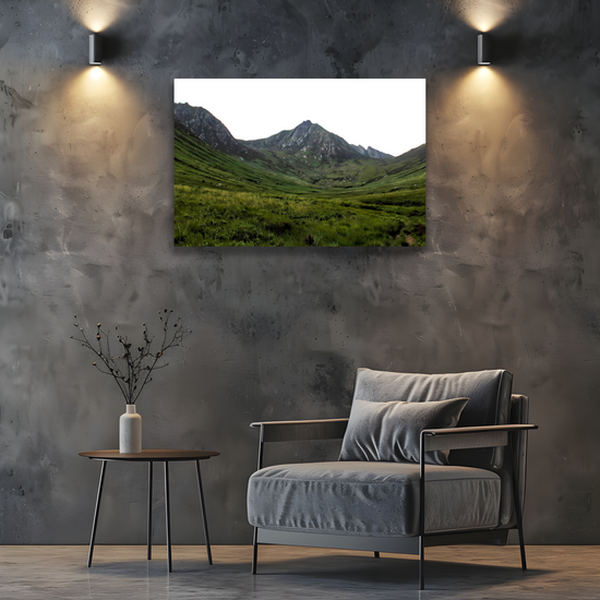 Canvas Art. Scottish Landscapes & Riverscapes. Glen Rosa Trail. Isle of Arran. Scotland.