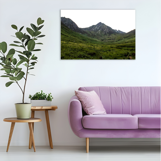 Canvas Art. Scottish Landscapes & Riverscapes. Glen Rosa Trail. Isle of Arran. Scotland.