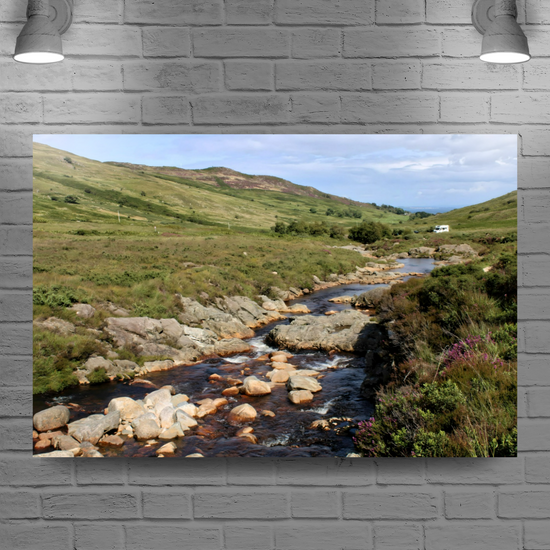 Canvas Art. Scottish Landscapes & Riverscapes. North Glen Sannox. Isle of Arran. Scotland.