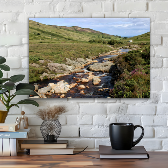 Canvas Art. Scottish Landscapes & Riverscapes. North Glen Sannox. Isle of Arran. Scotland.