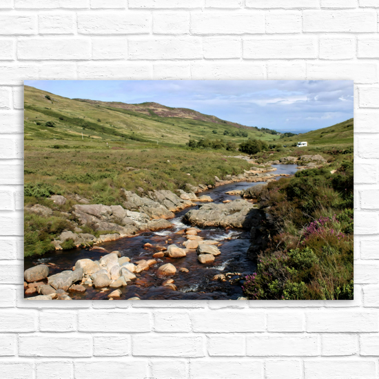 Canvas Art. Scottish Landscapes & Riverscapes. North Glen Sannox. Isle of Arran. Scotland.