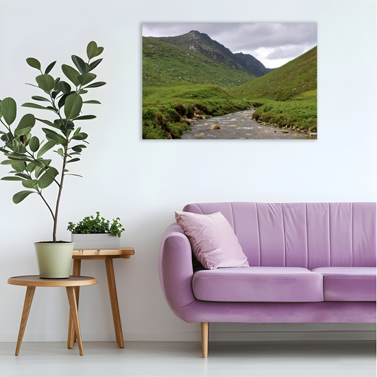 Canvas Art. Scottish Landscapes & Riverscapes. Glen Rosa Trail. Isle of Arran. Scotland.