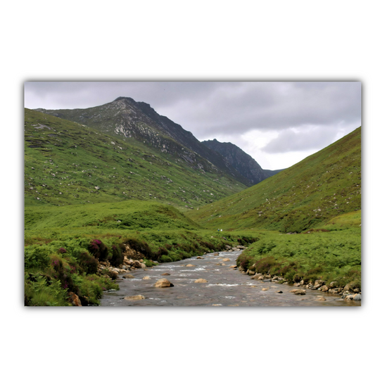 Canvas Art. Scottish Landscapes & Riverscapes. Glen Rosa Trail. Isle of Arran. Scotland.