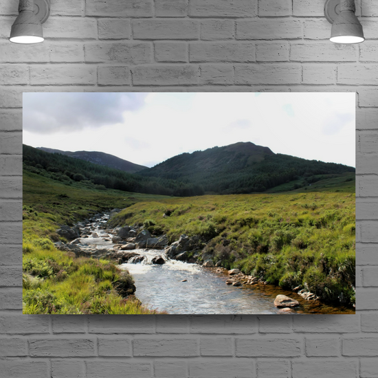 Canvas Art. Scottish Landscapes & Riverscapes. North Glen Sannox. Isle of Arran. Scotland.