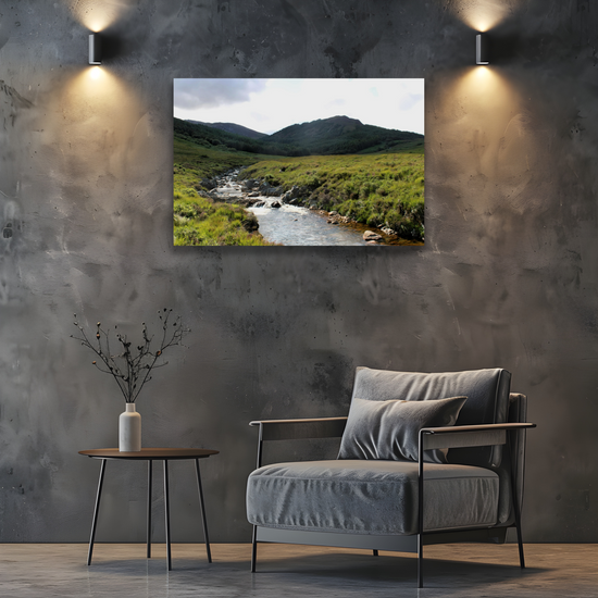 Canvas Art. Scottish Landscapes & Riverscapes. North Glen Sannox. Isle of Arran. Scotland.