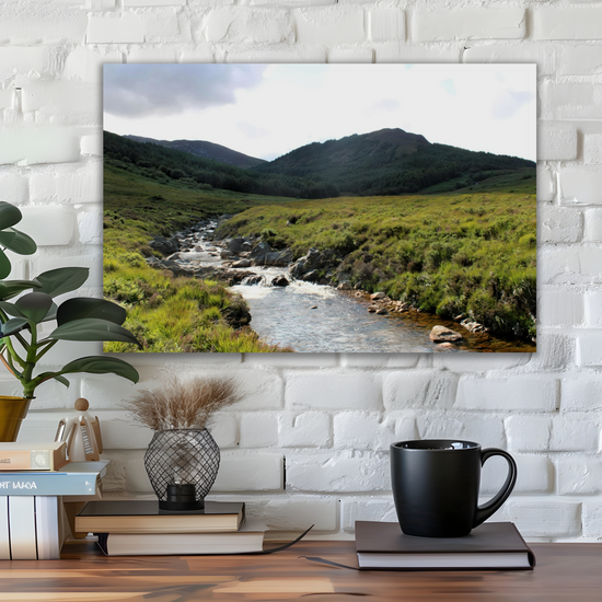 Canvas Art. Scottish Landscapes & Riverscapes. North Glen Sannox. Isle of Arran. Scotland.