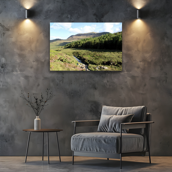 Canvas Art. Scottish Landscapes & Riverscapes. North Glen Sannox. Isle of Arran. Scotland.