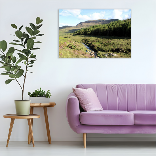 Canvas Art. Scottish Landscapes & Riverscapes. North Glen Sannox. Isle of Arran. Scotland.