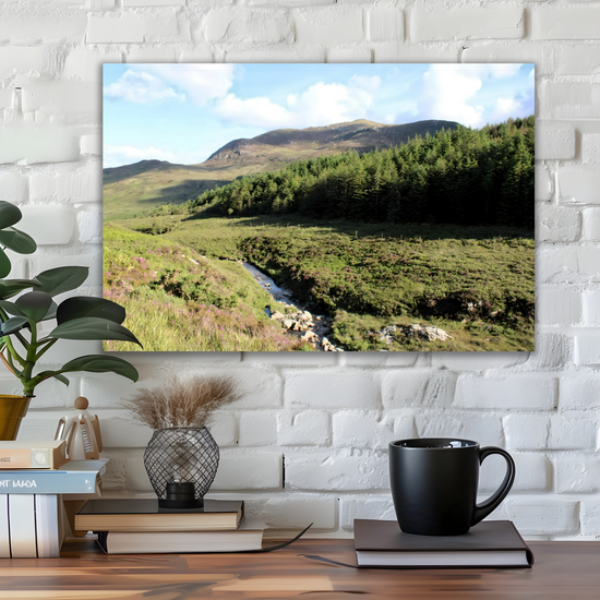 Canvas Art. Scottish Landscapes & Riverscapes. North Glen Sannox. Isle of Arran. Scotland.