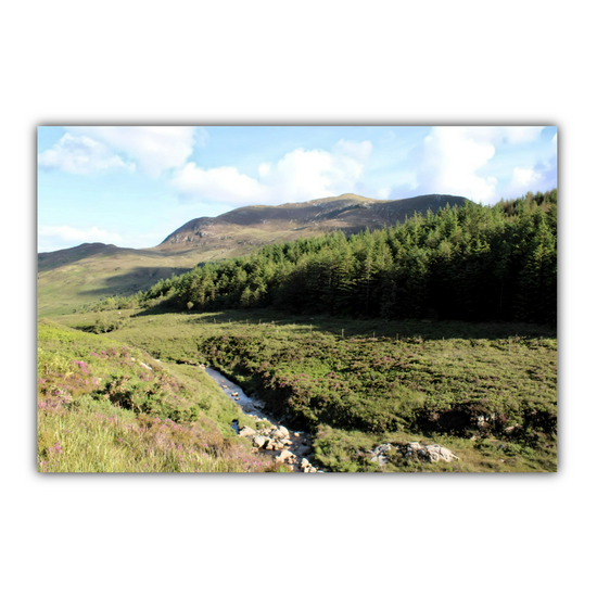 Canvas Art. Scottish Landscapes & Riverscapes. North Glen Sannox. Isle of Arran. Scotland.