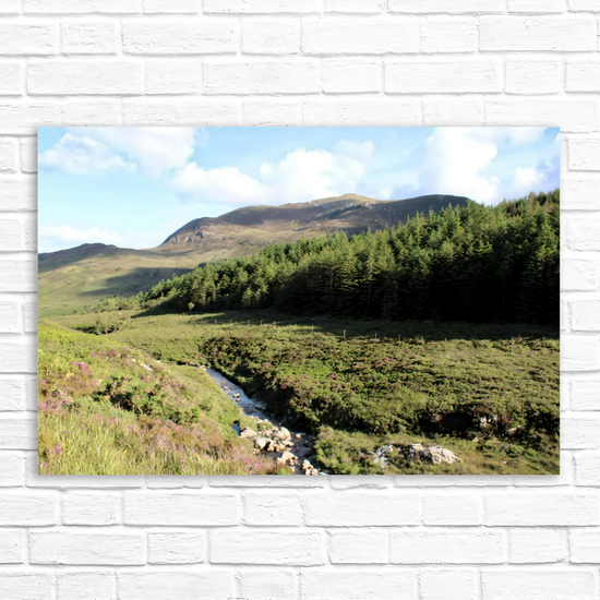 Canvas Art. Scottish Landscapes & Riverscapes. North Glen Sannox. Isle of Arran. Scotland.