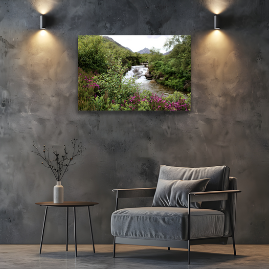 Canvas Art. Scottish Landscapes & Riverscapes. Glen Rosa Trail. Isle of Arran. Scotland.