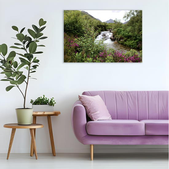 Canvas Art. Scottish Landscapes & Riverscapes. Glen Rosa Trail. Isle of Arran. Scotland.