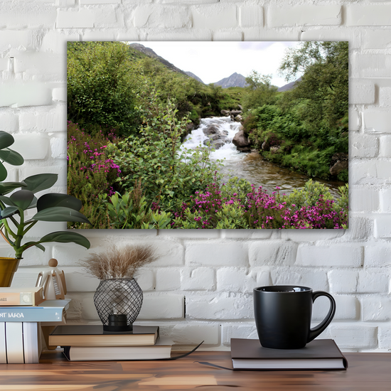 Canvas Art. Scottish Landscapes & Riverscapes. Glen Rosa Trail. Isle of Arran. Scotland.