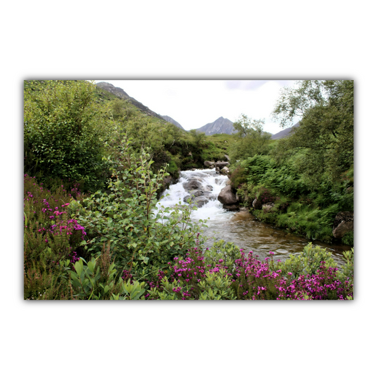 Canvas Art. Scottish Landscapes & Riverscapes. Glen Rosa Trail. Isle of Arran. Scotland.
