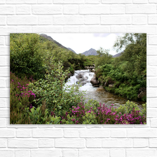 Canvas Art. Scottish Landscapes & Riverscapes. Glen Rosa Trail. Isle of Arran. Scotland.