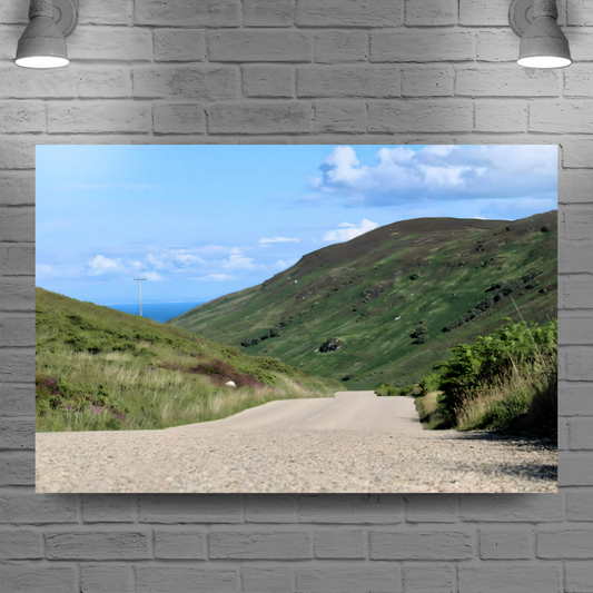 Canvas Art. Scottish Landscapes & Riverscapes. North Glen Sannox. Isle of Arran. Scotland..