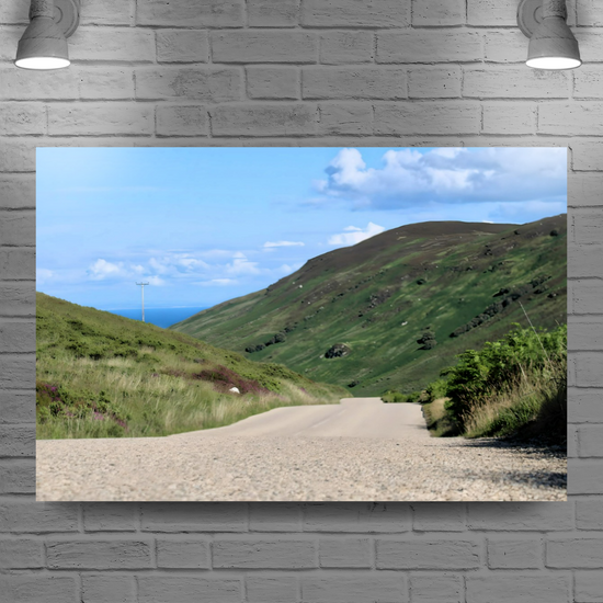 Canvas Art. Scottish Landscapes & Riverscapes. North Glen Sannox. Isle of Arran. Scotland..