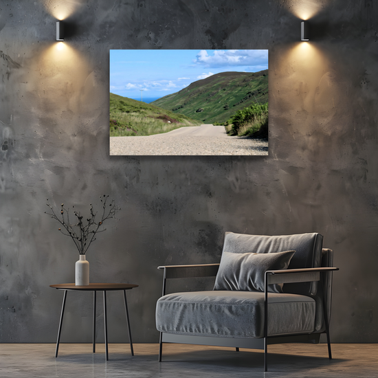 Canvas Art. Scottish Landscapes & Riverscapes. North Glen Sannox. Isle of Arran. Scotland..